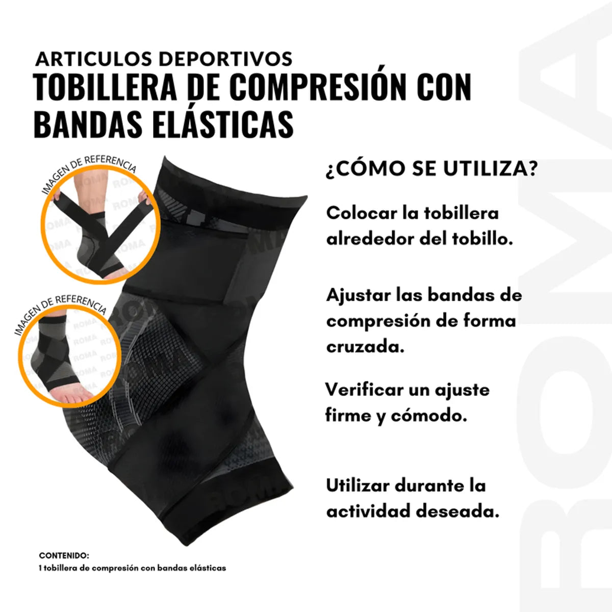 TOBILLERA DE COMPRENSION