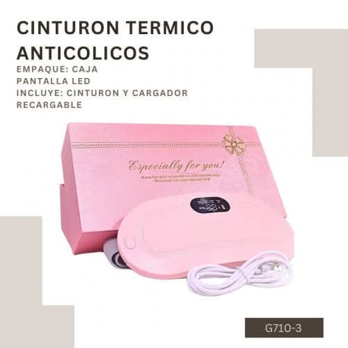 CINTURÓN ELÉCTRICO PARA CÓLICOS MENSTRUALES