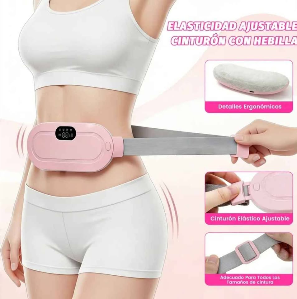 CINTURÓN ELÉCTRICO PARA CÓLICOS MENSTRUALES