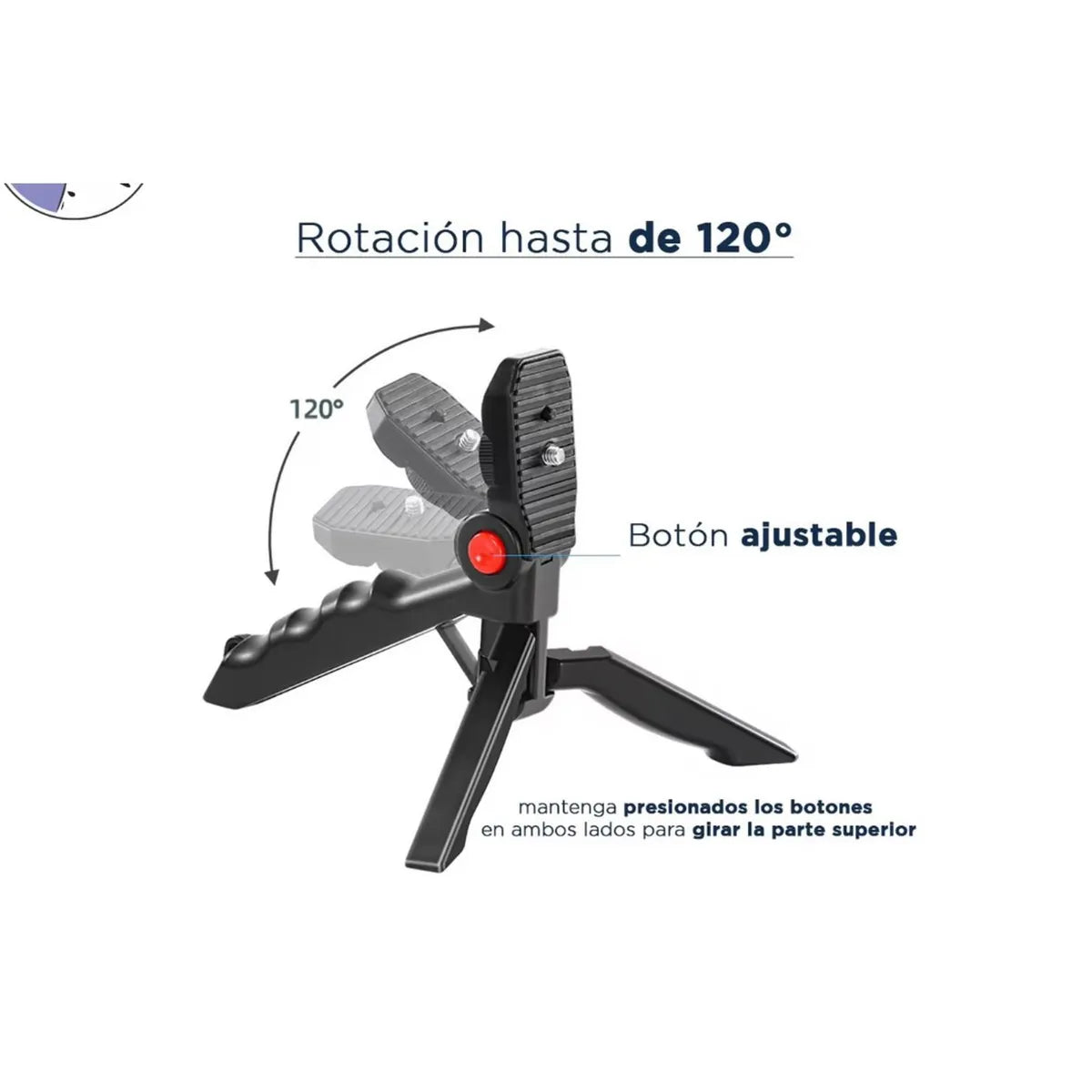 KIT DE GRABACIÓN DE VIDEO CON TRÍPODE Y BLUETOOTH
