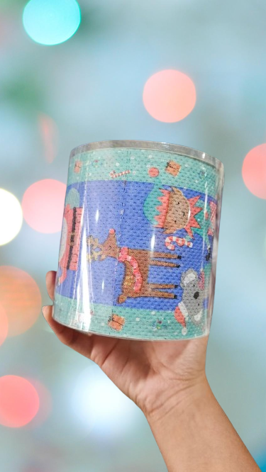 ROLLO PAPEL NAVIDEÑO 30 METROS