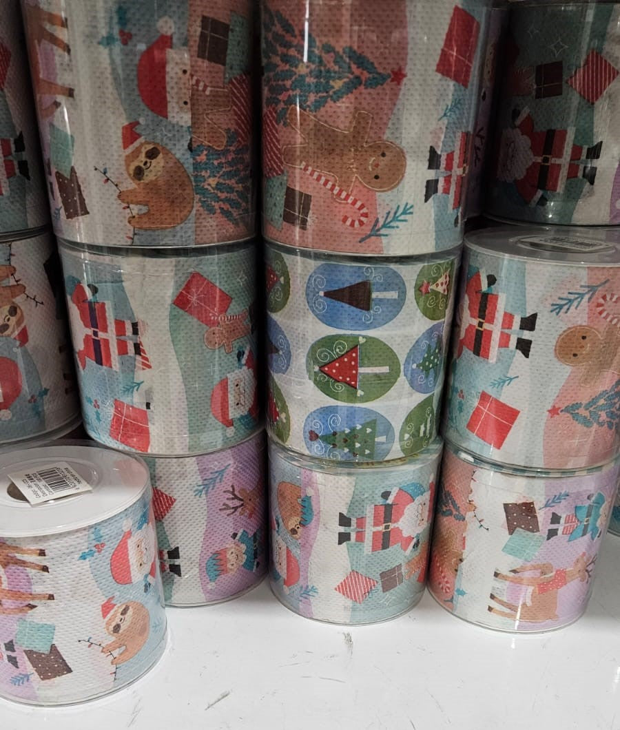 ROLLO PAPEL NAVIDEÑO 30 METROS